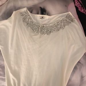 Rhinestone Lightweight sweatshirt